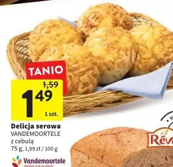 Intermarche Delicja z serem i cebulą vandemoortele oferta