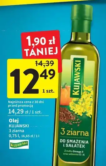 Intermarche Olej mix kujawski 3 ziarna oferta