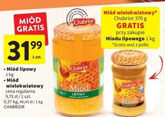 Intermarche Miód wielokwiatowy chabrior oferta
