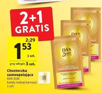 Chusteczka samoopalająca dax sun