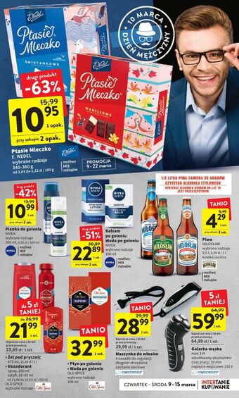 Intermarche Czekoladki śmietankowe e. wedel ptasie mleczko oferta