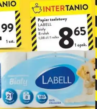 Intermarche Papier toaletowy biały labell oferta