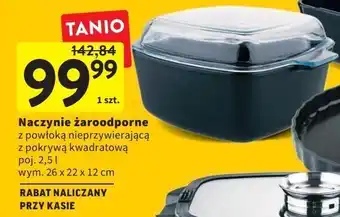 Intermarche Naczynie żaroodporne impact 2.5 l valdinox oferta