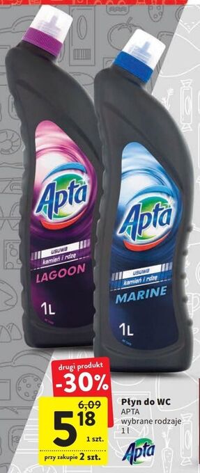 Intermarche Płyn do wc lagoon apta oferta