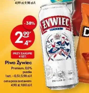 Żabka Grupa Żywiec Piwo Żywiec 0,5l oferta