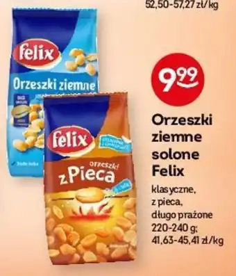 Żabka Felix Orzeszki ziemne solone 220-240g oferta