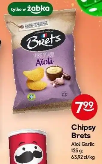 Żabka Brets Chipsy 125g oferta