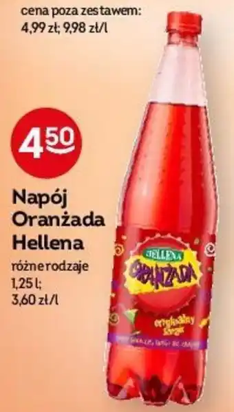 Żabka Hellena Napój Oranżada 1,25l oferta