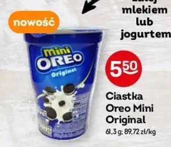 Żabka Oreo ciastka mini original 61,3g oferta
