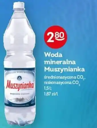 Żabka Muszynianka woda mineralna 1,5l oferta