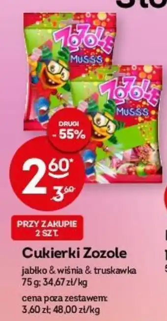Żabka Zozole cukierki 75g oferta