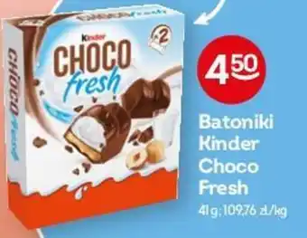 Żabka Kinder batoniki choco fresh 41g oferta
