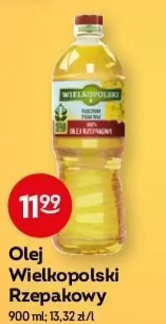 Wielkopolski olej rzepakowy 900ml