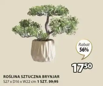 JYSK Roślina sztuczna Brynjar S27xD16xW22cm oferta