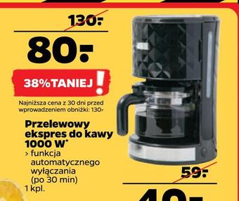 Netto Przelewowy ekspres do kawy 1000 w oferta