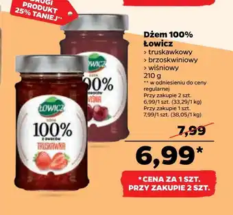 Netto Dżem 100% łowicz oferta