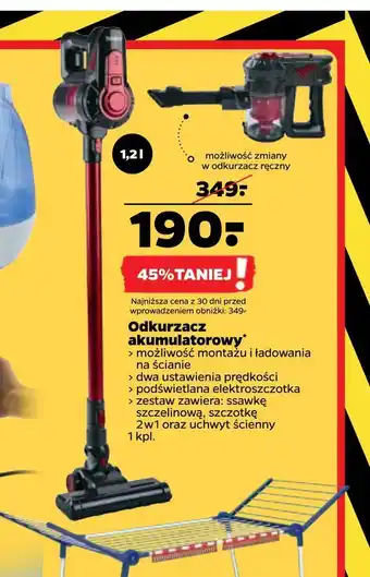 Netto Odkurzacz akumulatorowy oferta