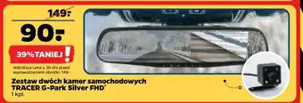 Netto Zestaw dwóch kamer samochodowych tracer g-park silver fhd oferta