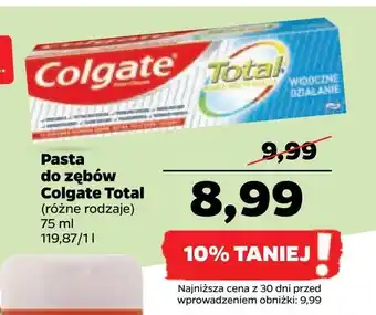 Netto Pasta do zębów colgate total oferta