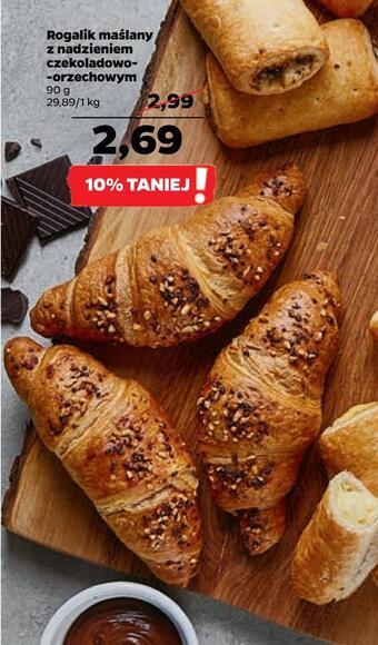 Netto Rogalik maślany z nadzieniem czekoladowoorzechowym oferta