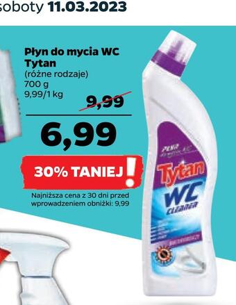 Netto Płyn do mycia wc tytan oferta