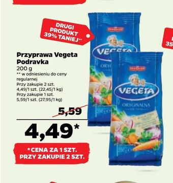 Netto Przyprawa vegeta podravka oferta