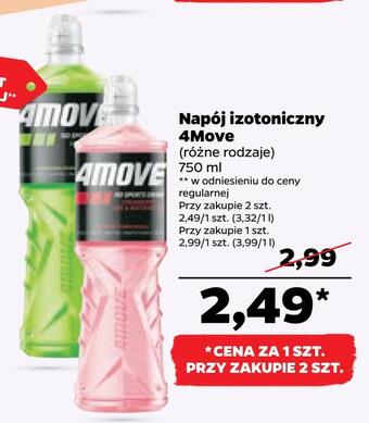 Netto Napój izotoniczny 4move oferta
