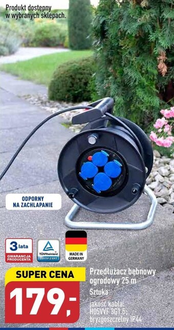ALDI Przedłużacz bębnowy oferta