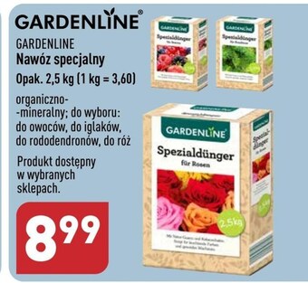 ALDI Nawóz gardenline oferta