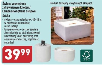 ALDI Świeca oferta