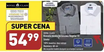 ALDI Koszula męska royal class oferta