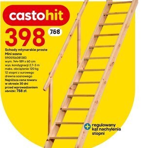 Castorama Schody strychowe oferta