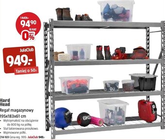 Jula Regał magazynowy hard head oferta