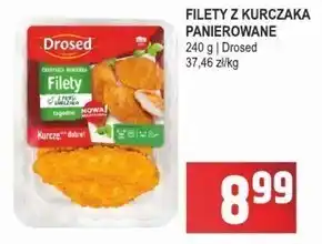 Drosed filety z piersi kurczaka łagodne 240 g