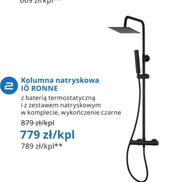 Blu Kolumna natryskowa oferta