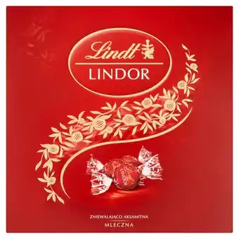 Intermarche Lindt lindor praliny z czekolady mlecznej z nadzieniem 150 g oferta