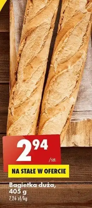Biedronka Bagietka duża 405g oferta