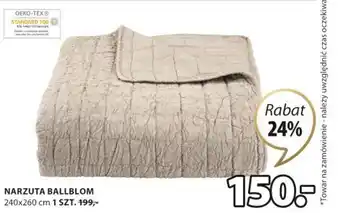 JYSK Narzuta ballblom 240x260cm oferta