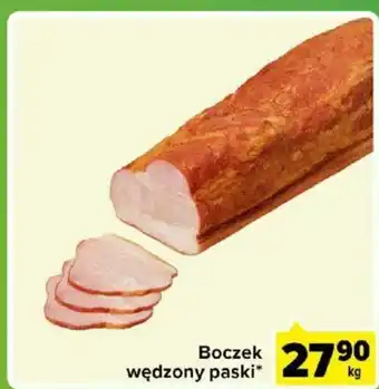 Carrefour Boczek wędzony paski 1kg oferta