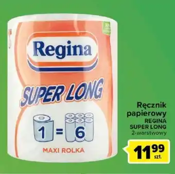 Carrefour Regina Ręcznik papierowy Super Long oferta