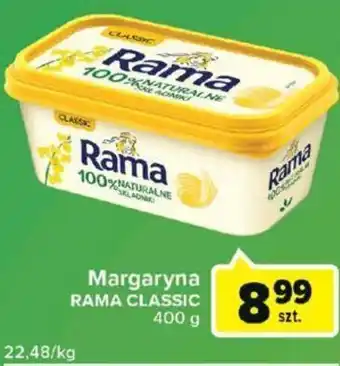 Carrefour Rama Classic Margaryna 400g oferta