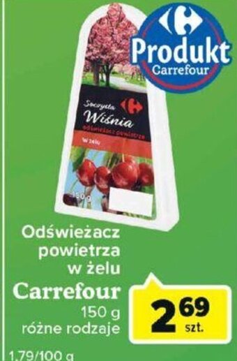 Carrefour Carrefour Odświeżacz powietrza w żelu 150g oferta