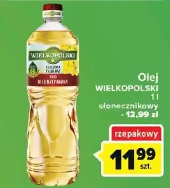 Carrefour Wielkopolski Olej 1l oferta