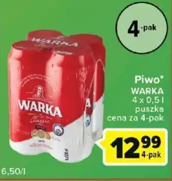 Warka Piwo 4x0,5l