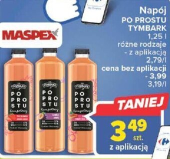 Maspex Napój po prostu Tymbark 1,25l
