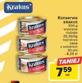 Carrefour Krakus Konserwa 300g oferta