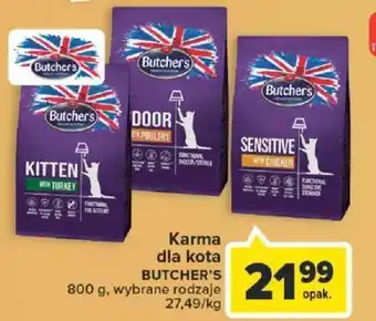 Carrefour Butcher's Karma dla kota 800g oferta