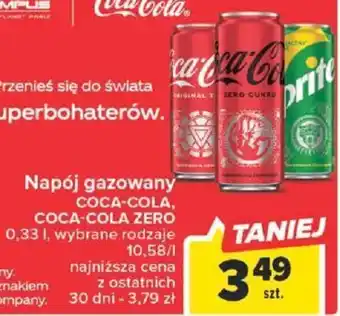 Carrefour Coca-Cola, Coca-Cola Zero 0,33l oferta