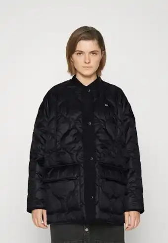 Oversize onion quilt - kurtka przejściowa - black