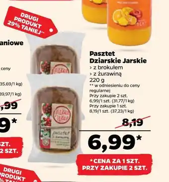 Netto Pasztet z brokułem dziarskie jarskie oferta